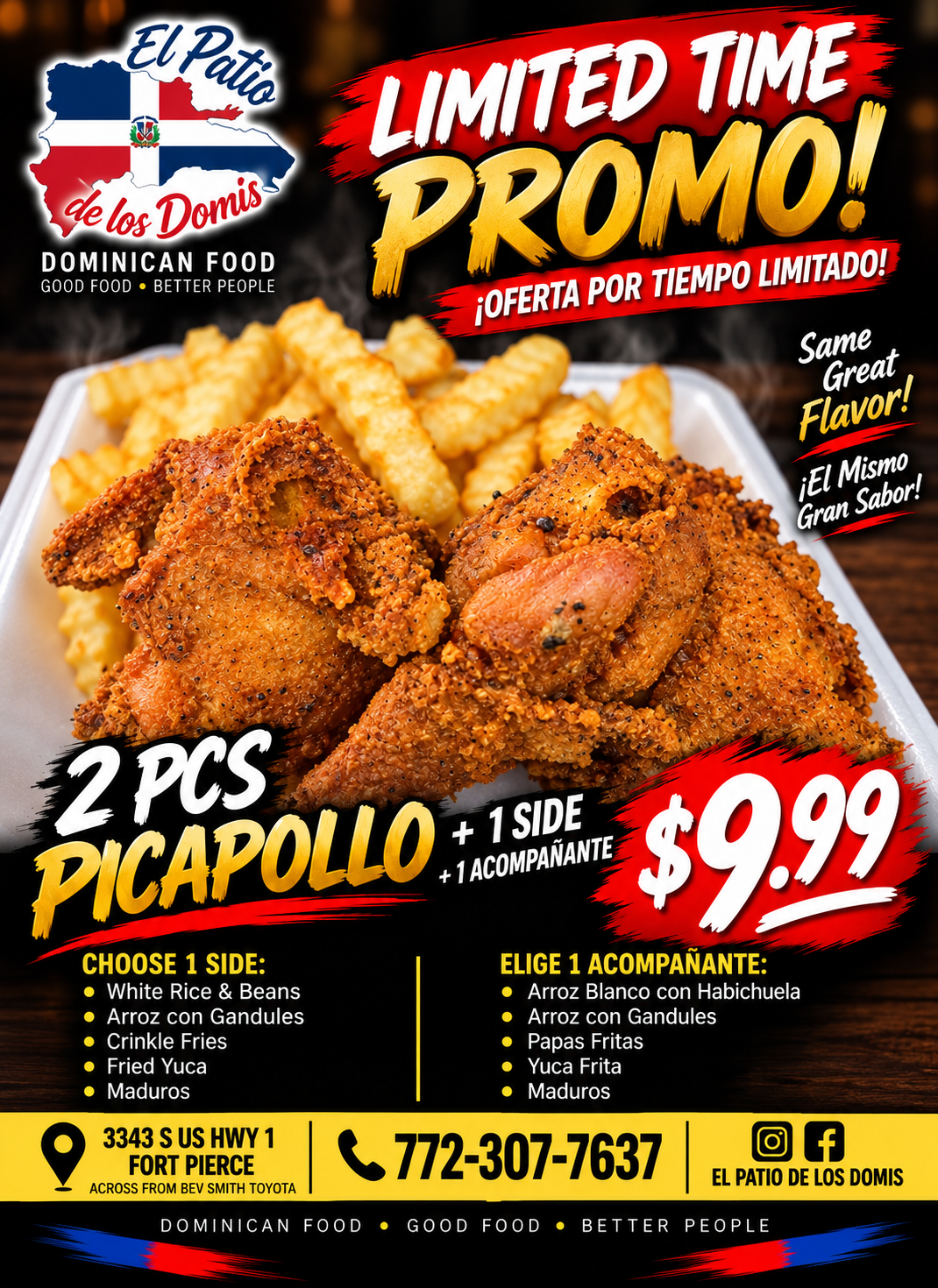 2 Pcs Picapollo + 1 Side
